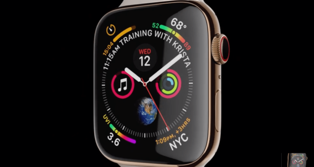 Nové Apple Watch Series 4