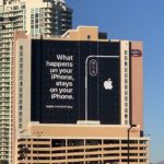 Apple vyvěsil billboard v Las Vegas