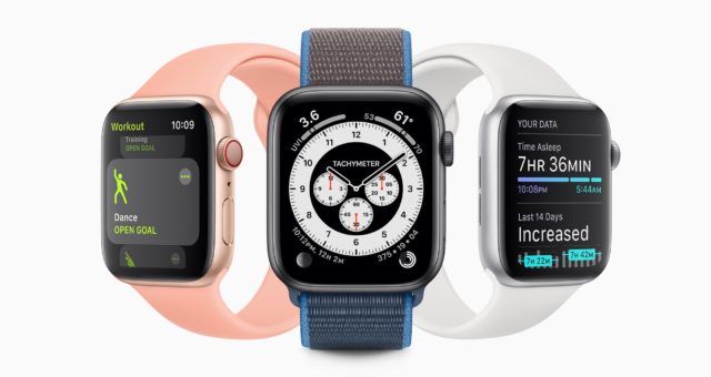 Apple představil watchOS 7: sdílení ciferníků, sledování spánku, detekce mytí rukou a další