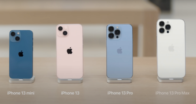Apple představuje a porovnává iPhone 13 a iPhone 13 Pro v novém videu