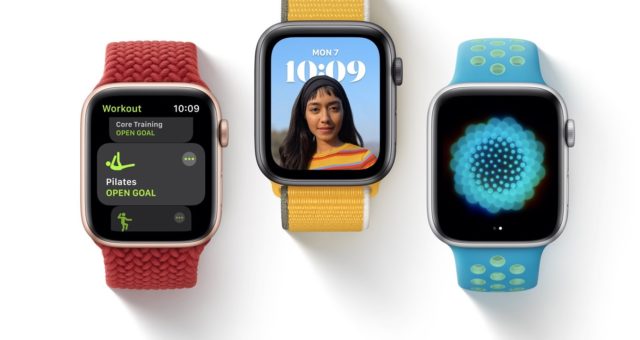 Společnost Apple vydala watchOS 8