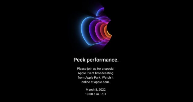 Společnost Apple potvrdila svou nadcházející událost, která se bude konat 8. března
