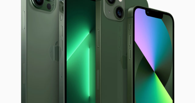 Společnost Apple představila novou barvu pro iPhone 13