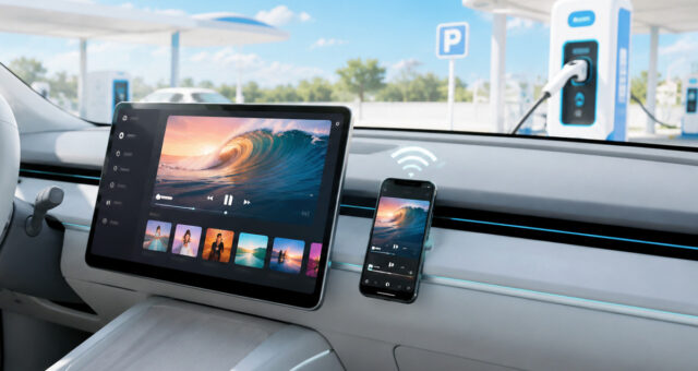 Video míří přímo do CarPlay. Apple ho ale pustí jen v zaparkovaném autě