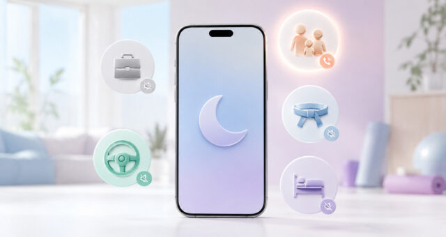 iPhone vás nemusí celý den otravovat. Nastavte Soustředění tak, aby pustilo jen důležité lidi