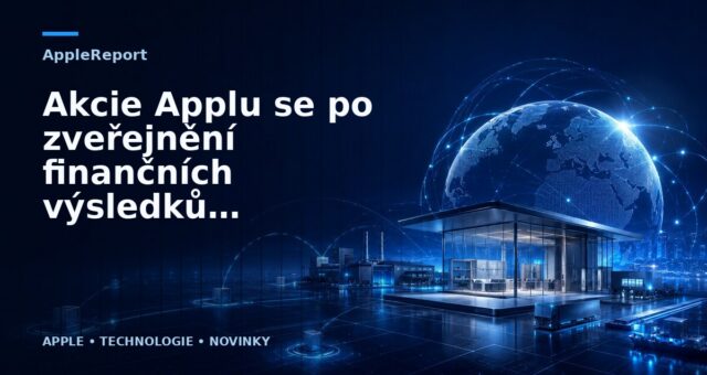 Akcie Applu se po zveřejnění finančních výsledků prudce propadly
