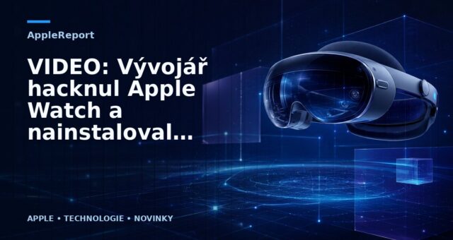 VIDEO: Vývojář hacknul Apple Watch a nainstaloval do nich Windows 95