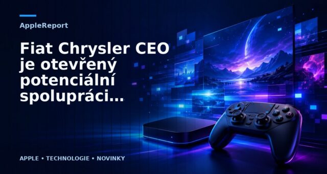 Fiat Chrysler CEO je otevřený potenciální spolupráci s Applem nebo Googlem
