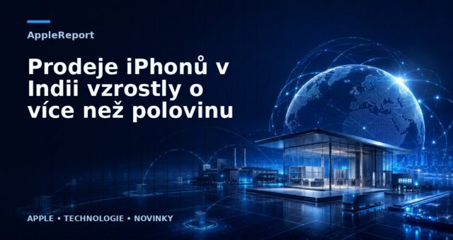 Prodeje iPhonů v Indii vzrostly o více než polovinu