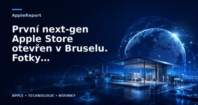 První next-gen Apple Store otevřen v Bruselu. Fotky a video uvnitř