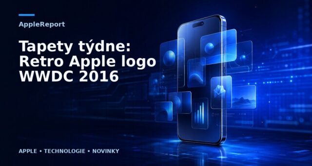 Tapety týdne: Retro Apple logo WWDC 2016