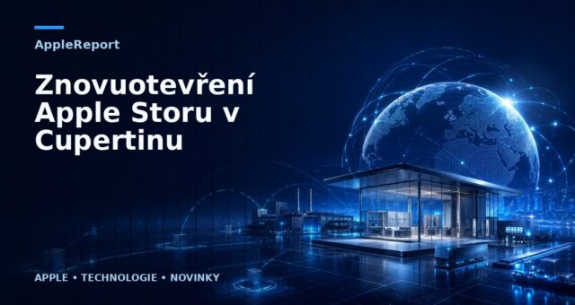 Znovuotevření Apple Storu v Cupertinu
