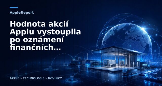 Hodnota akcií Applu vystoupila po oznámení finančních výsledků na 103 dolarů