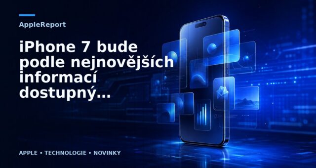 iPhone 7 bude podle nejnovějších informací dostupný v černé Space Black variantě
