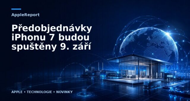 Předobjednávky iPhonu 7 budou spuštěny 9. září
