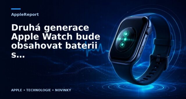 Druhá generace Apple Watch bude obsahovat baterii s větší kapacitou
