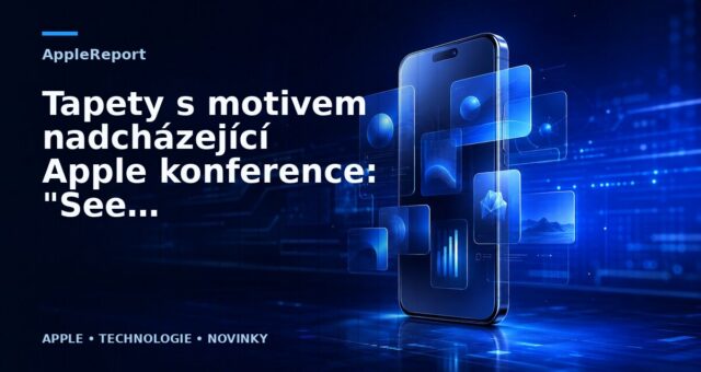 Tapety s motivem nadcházející Apple konference: „See you on the 7th“