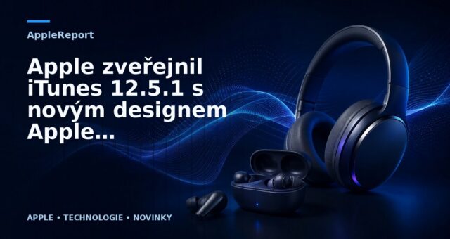 Apple zveřejnil iTunes 12.5.1 s novým designem Apple Music