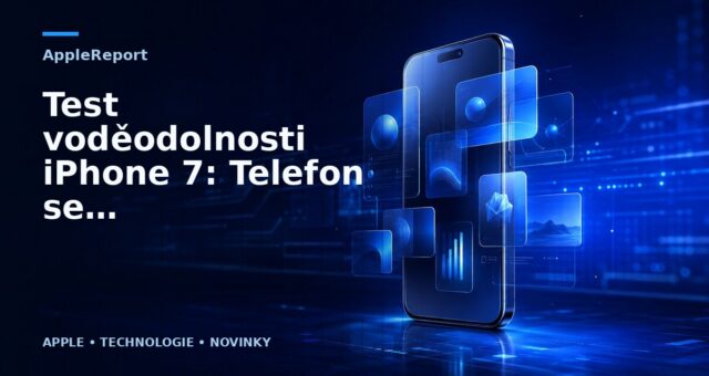 Test voděodolnosti iPhone 7: Telefon se vykoupal v kafi a přežil