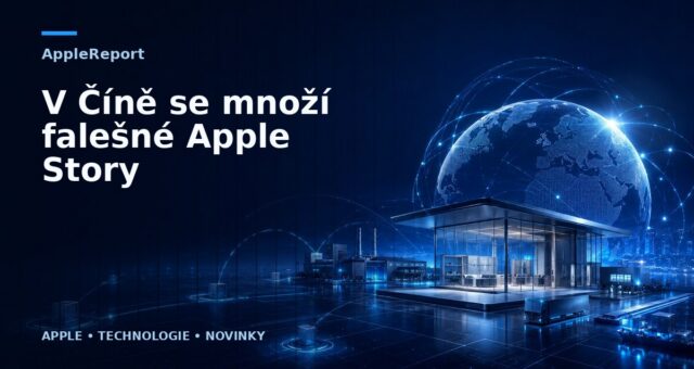 V Číně se množí falešné Apple Story