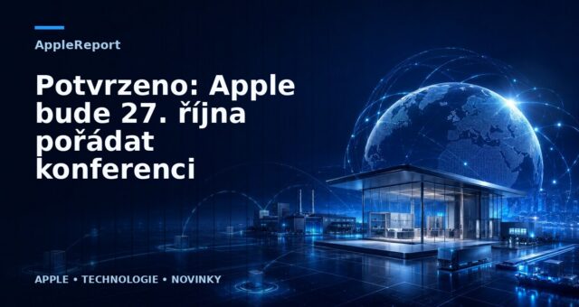 Potvrzeno: Apple bude 27. října pořádat konferenci