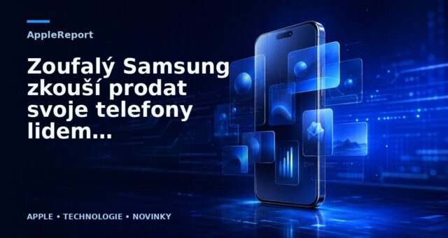 Zoufalý Samsung zkouší prodat svoje telefony lidem ve frontě na nový iPhone