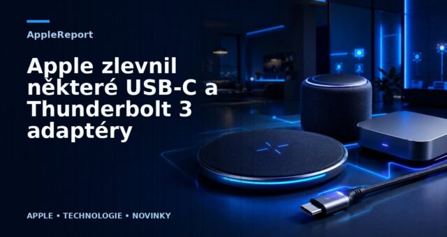 Apple zlevnil některé USB-C a Thunderbolt 3 adaptéry