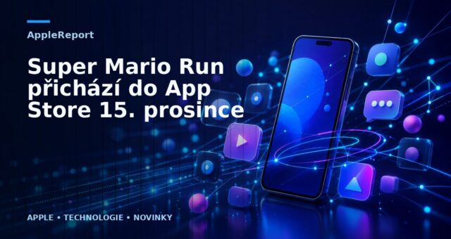 Super Mario Run přichází do App Store 15. prosince