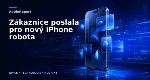 Zákaznice poslala pro nový iPhone robota