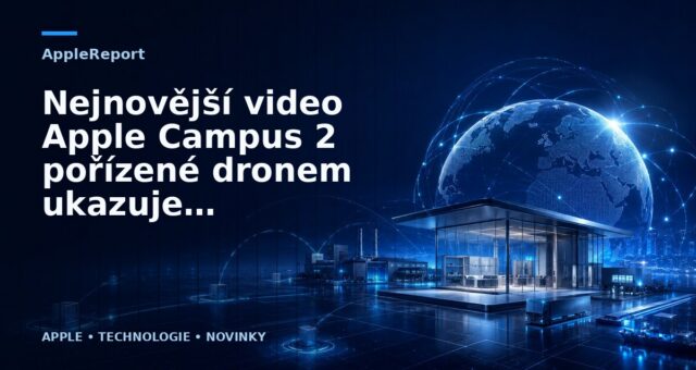 Nejnovější video Apple Campus 2 pořízené dronem ukazuje dokončené budovy se solárními panely, terénní úpravy a hlavní atrium