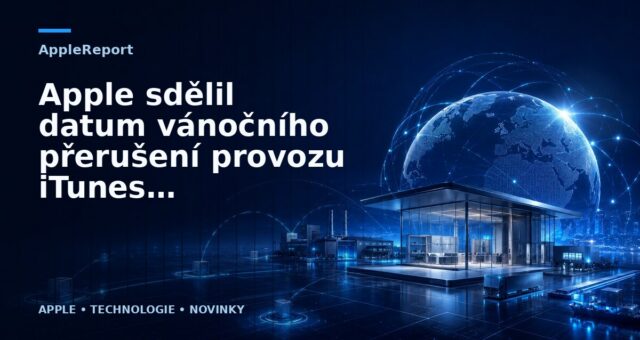 Apple sdělil datum vánočního přerušení provozu iTunes Connect