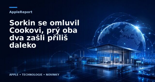 Sorkin se omluvil Cookovi, prý oba dva zašli příliš daleko
