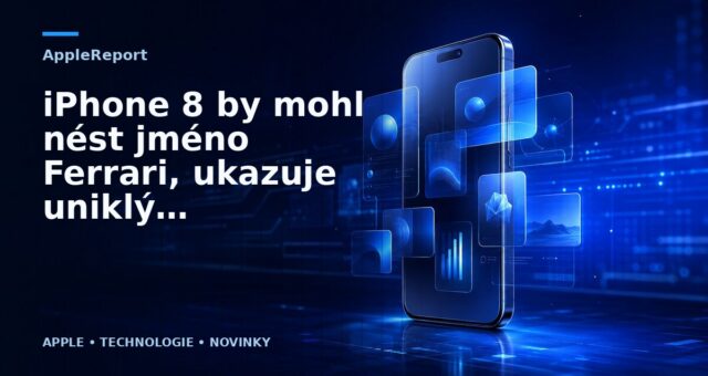 iPhone 8 by mohl nést jméno Ferrari, ukazuje uniklý dokument