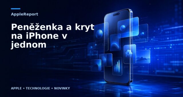 Peněženka a kryt na iPhone v jednom