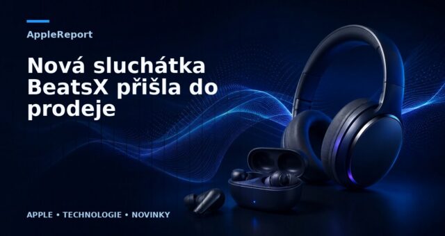 Nová sluchátka BeatsX přišla do prodeje