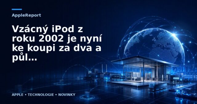 Vzácný iPod z roku 2002 je nyní ke koupi za dva a půl milionu korun