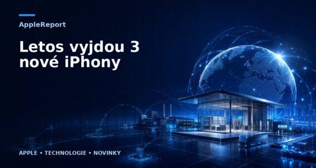 Letos vyjdou 3 nové iPhony
