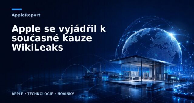 Apple se vyjádřil k současné kauze WikiLeaks