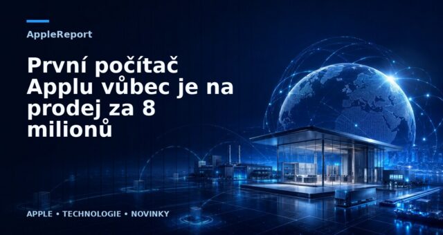 První počítač Applu vůbec je na prodej za 8 milionů