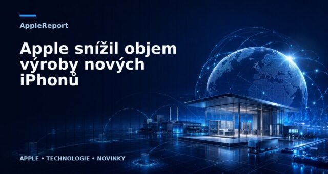 Apple snížil objem výroby nových iPhonů