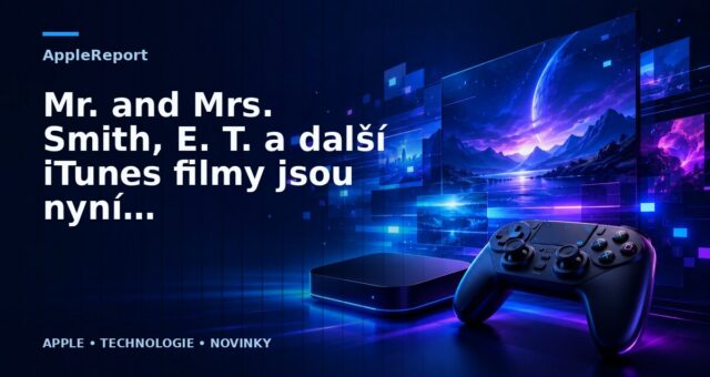 Mr. and Mrs. Smith, E. T. a další iTunes filmy jsou nyní zlevněné