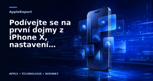 Podívejte se na první dojmy z iPhone X, nastavení Face ID a další videa