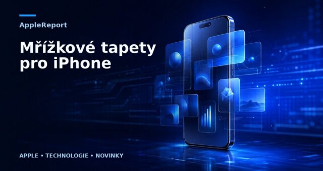 Mřížkové tapety pro iPhone