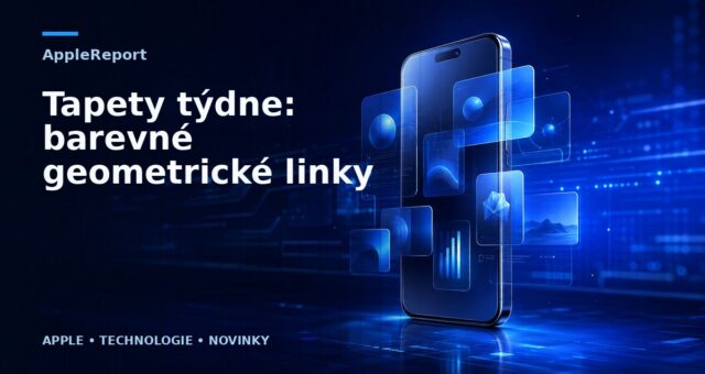 Tapety týdne: barevné geometrické linky