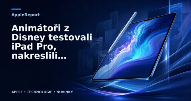 Animátoři z Disney testovali iPad Pro, nakreslili Mickey Mouse a Olafa z Frozen