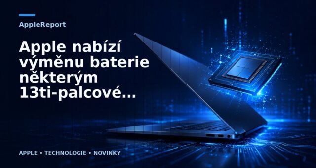Apple nabízí výměnu baterie některým 13ti-palcové MacBooky Pro