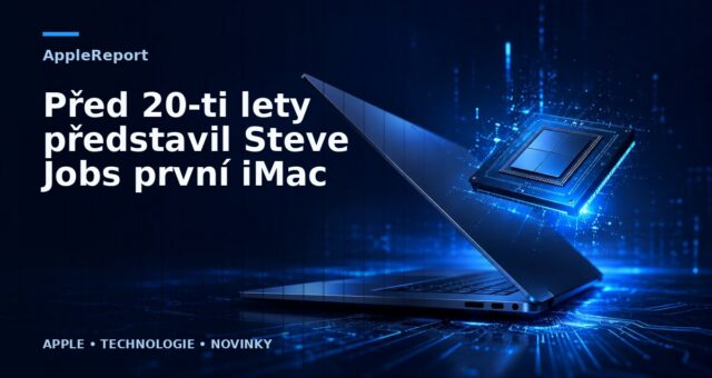 Před 20-ti lety představil Steve Jobs první iMac