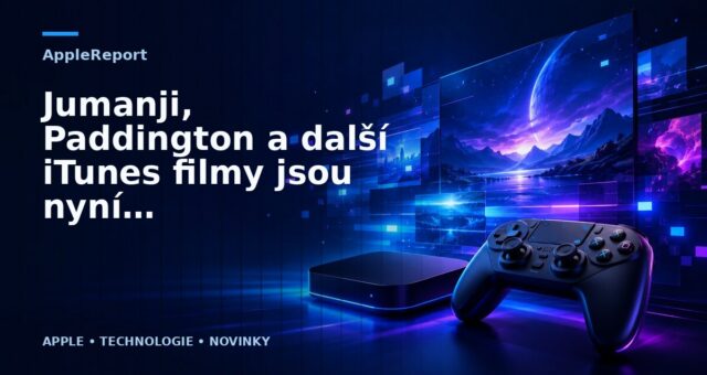 Jumanji, Paddington a další iTunes filmy jsou nyní zlevněné