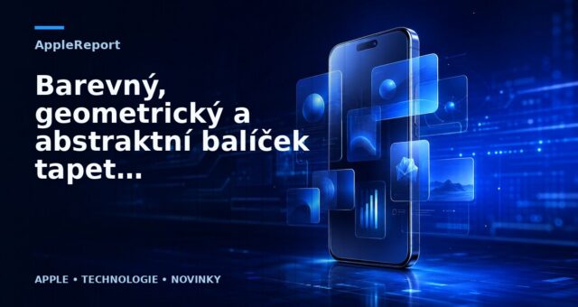 Barevný, geometrický a abstraktní balíček tapet pro iPhone a desktop