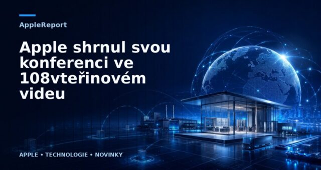 Apple shrnul svou konferenci ve 108vteřinovém videu